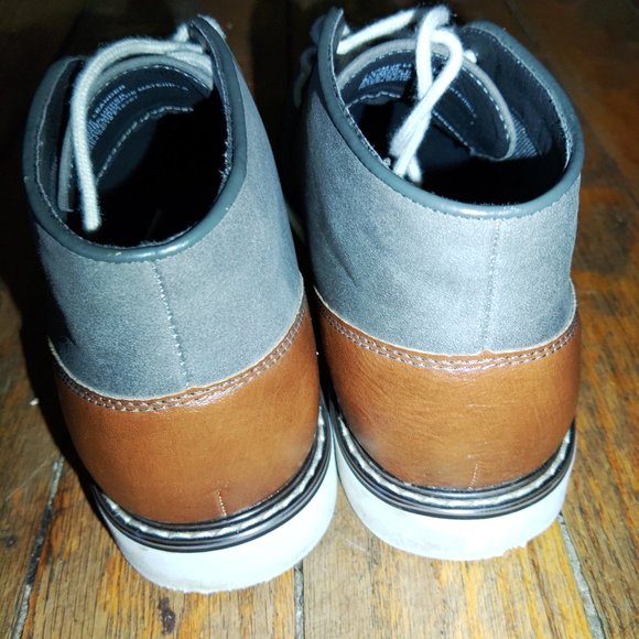 JF Ferrar SZ 7.5 Mens Grey Shoes - Picture 2 of 4